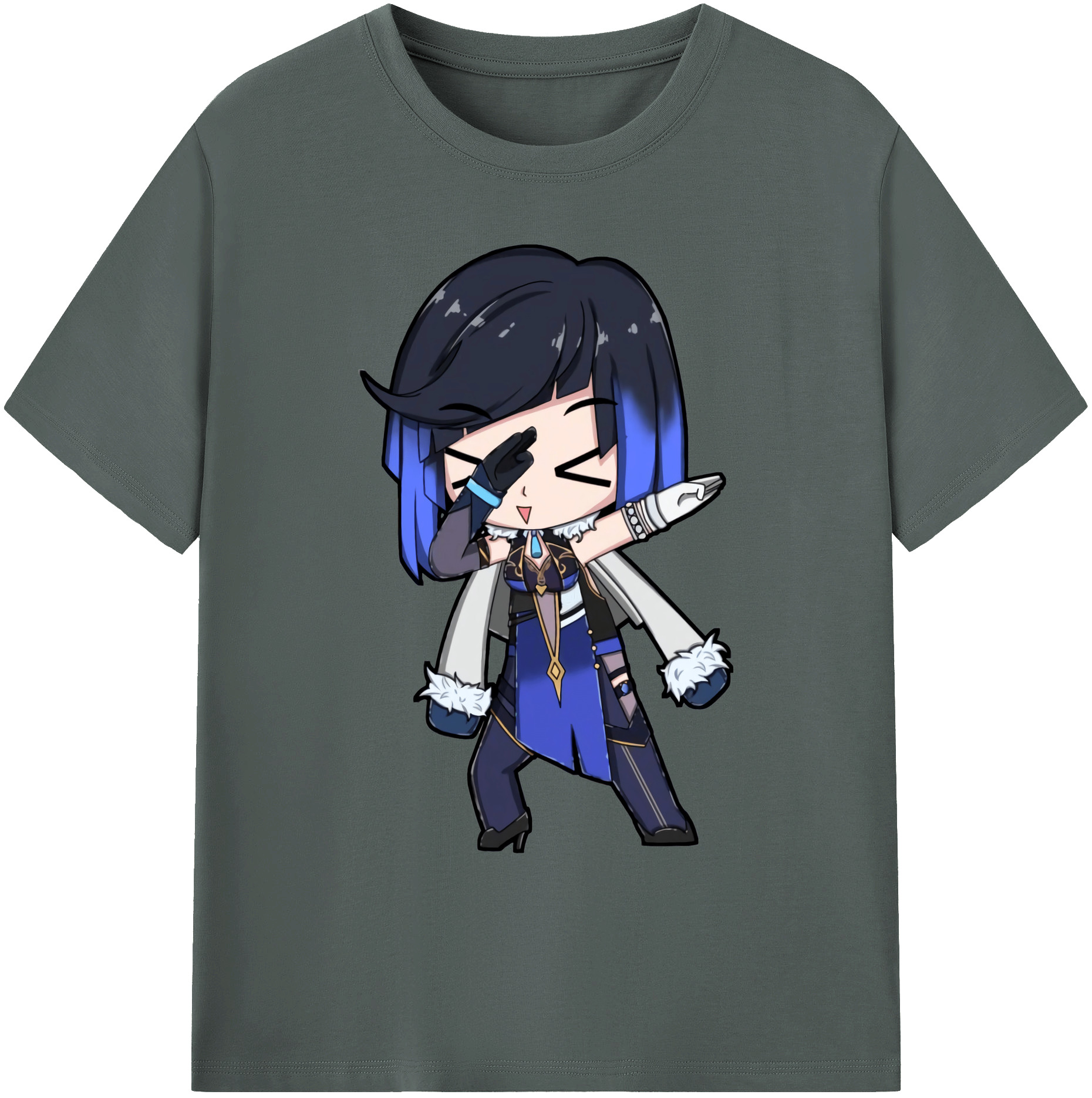 げんし神 夜兰 やらん genshin Yaran 綿100％ メンズ半袖Tシャツ｜肌触りやわらか＆通気性